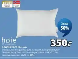 JYSK DOWNLIKE ECO fiberpute tilbud