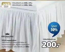 JYSK VEGA kappelaken tilbud