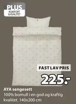 JYSK AYA sengesett tilbud