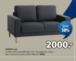 JYSK EGENSE sofa tilbud