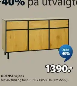 JYSK ODENSE skjenk tilbud
