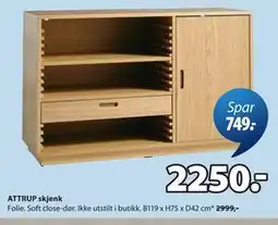 JYSK ATTRUP skjenk tilbud