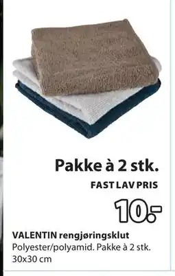 JYSK VALENTIN rengjøringsklut tilbud