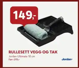 Byggmakker RULLESETT VEGG OG TAK tilbud