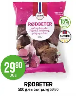 Kiwi RØDBETER tilbud
