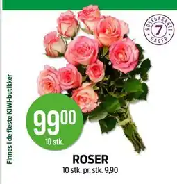 Kiwi ROSER tilbud