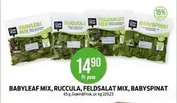 Kiwi BABYLEAF MIX, RUCCULA, FELDSALAT MIX, BABYSPINAT tilbud