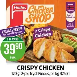 Kiwi CRISPY CHICKEN tilbud