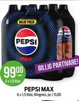 Kiwi PEPSI MAX tilbud