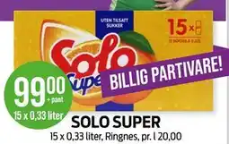 Kiwi SOLO SUPER tilbud