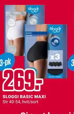 Europris SLOGGI BASIC MAXI tilbud