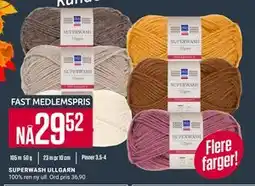 Europris SUPERWASH ULLGARN tilbud