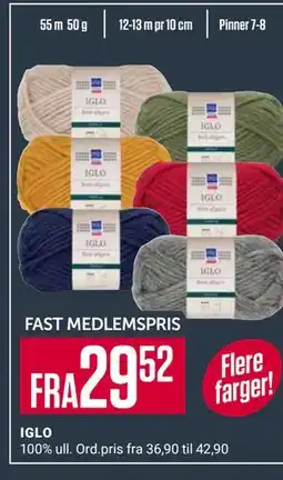 Europris IGLO, Medlemspris tilbud