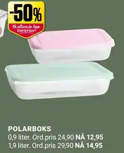 Europris POLARBOKS tilbud
