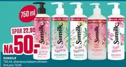 Europris SUNSILK tilbud