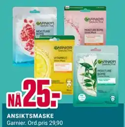 Europris ANSIKTSMASKE tilbud
