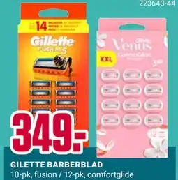 Europris GILETTE BARBERBLAD tilbud