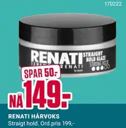 Europris RENATI HÅRVOKS tilbud