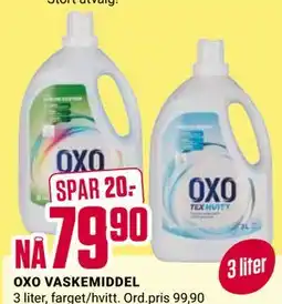 Europris OXO VASKEMIDDEL tilbud