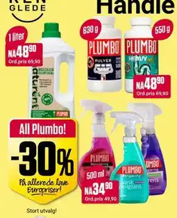 Europris All Plumbo! tilbud