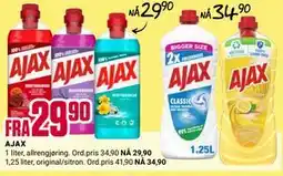 Europris AJAX tilbud