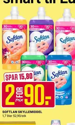 Europris SOFTLAN SKYLLEMIDDEL tilbud