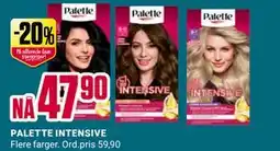 Europris PALETTE INTENSIVE tilbud