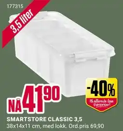 Europris SMARTSTORE CLASSIC 3,5 tilbud