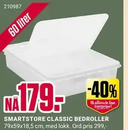 Europris SMARTSTORE CLASSIC BEDROLLER tilbud