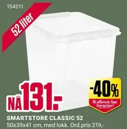 Europris SMARTSTORE CLASSIC 52 tilbud