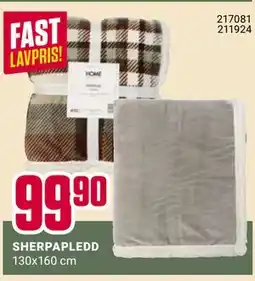 Europris SHERPAPLEDD tilbud