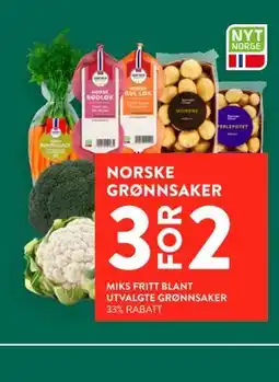 Jacobs NORSKE GRØNNSAKER tilbud