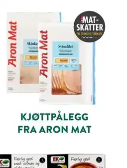 Jacobs KJØTTPÅLEGG FRA ARON MAT tilbud