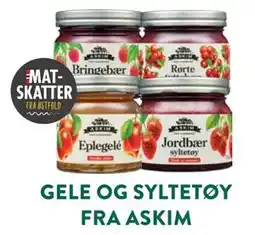 Jacobs GELE OG SYLTETØY FRA ASKIM tilbud