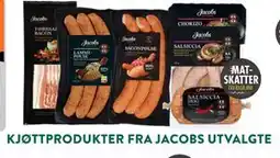 Jacobs KJØTTPRODUKTER FRA JACOBS UTVALGTE tilbud