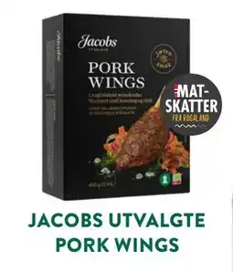 Jacobs JACOBS UTVALGTE PORK WINGS tilbud