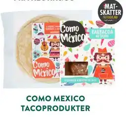 Jacobs COMO MEXICO TACOPRODUKTER tilbud