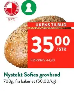 Jacobs Nystekt Sofies grovbrød tilbud