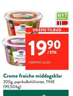 Jacobs Creme fraiche middagsklar tilbud