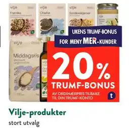 Jacobs Vilje-produkter tilbud