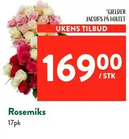 Jacobs Rosemiks tilbud