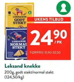 Jacobs Leksand knekke tilbud