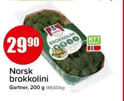 Spar Norsk brokkolini tilbud