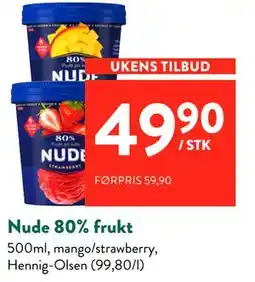 Jacobs Nude 80% frukt tilbud