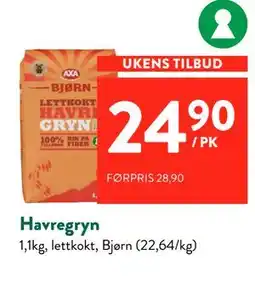 Jacobs Havregryn tilbud