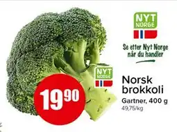 Spar Norsk brokkoli tilbud