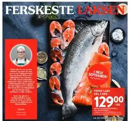 Jacobs FERSK LAKS HEL 2-3KG tilbud