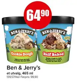 Spar Ben & Jerry's tilbud