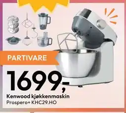 Gigaboks Kenwood kjøkkenmaskin tilbud