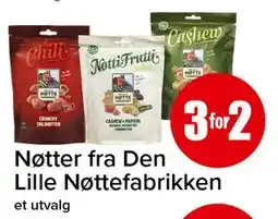 Spar Nøtter fra Den Lille Nøttefabrikken tilbud